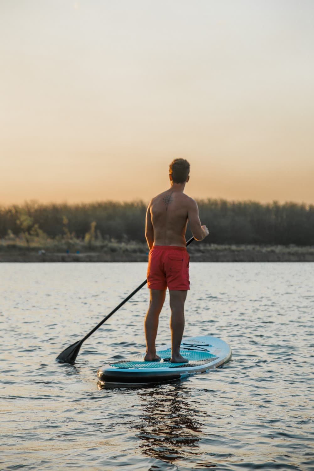 Travesía de SUP en aguas abiertas